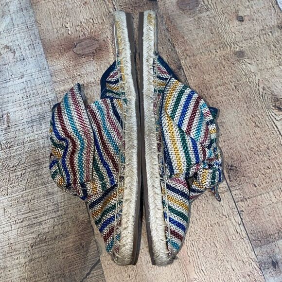 Circus Sam Edelman Lulu Striped Bow Espadrille mules - Picture 10 of 14